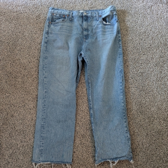 Madewell '90s Straight Jean - Picture 4 of 11